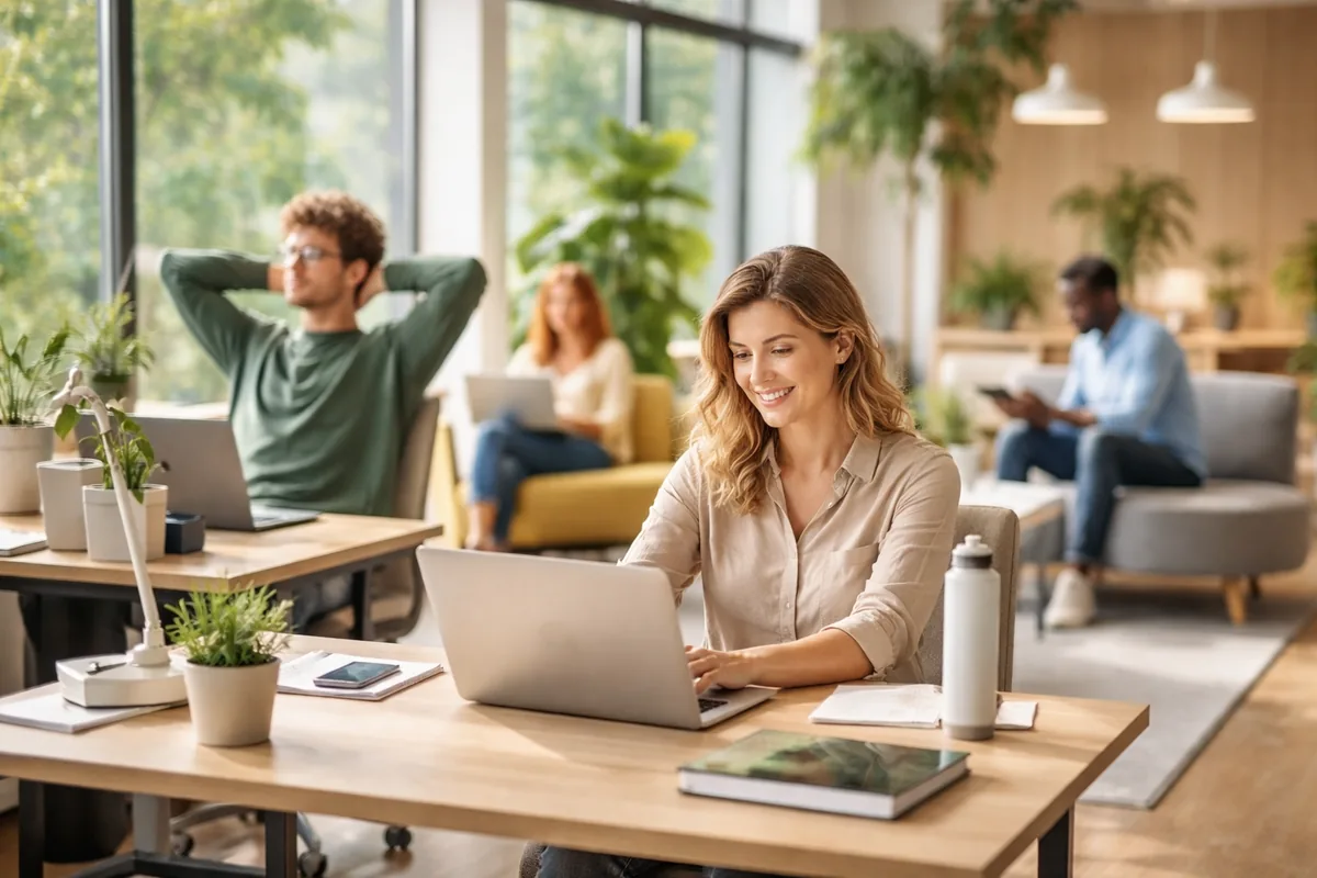 Les bénéfices d'un espace de travail flexible pour la santé et le bien-être