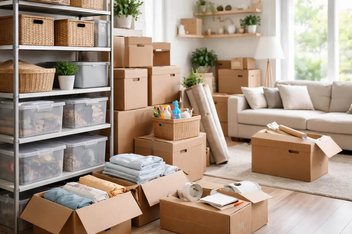 Comment bien organiser votre espace de rangement pour un déménagement efficace
