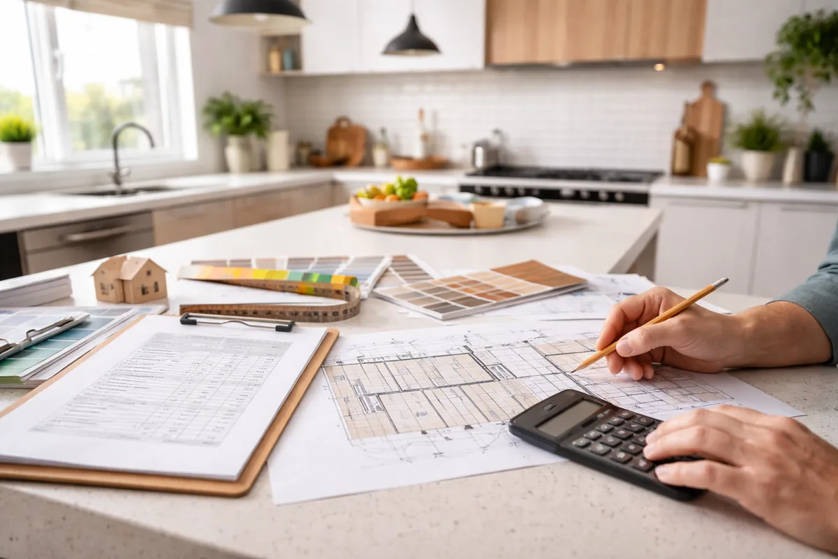 Comment réaliser une estimation du coût de la rénovation d'une cuisine