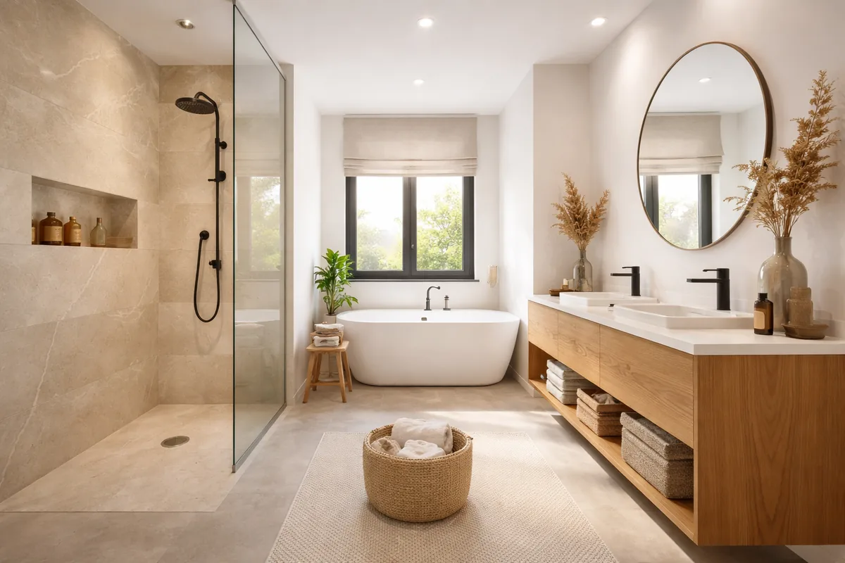 Comment réussir la rénovation d'une salle de bain de 10 m²